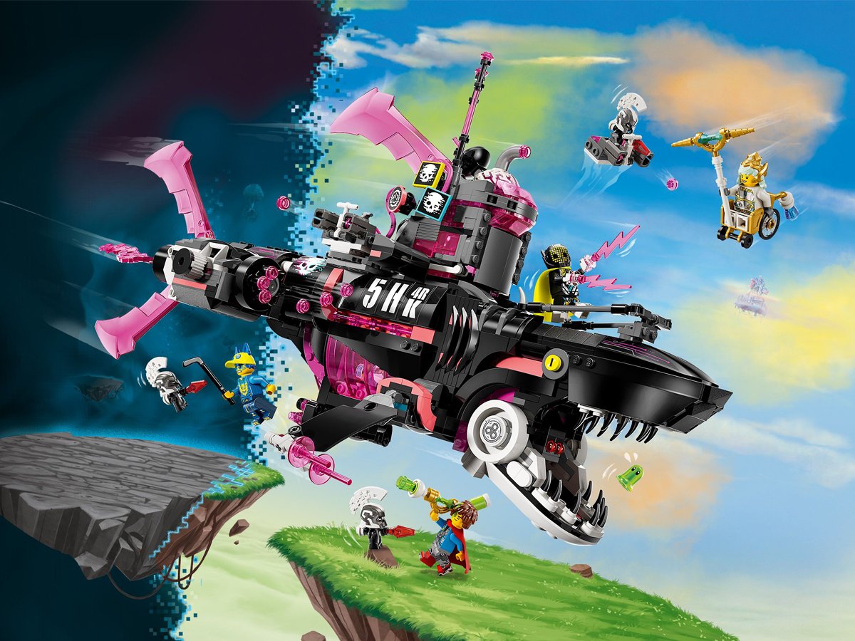 LEGO Dreamzzz 71500 Koszmarny rekinokręt podwodny