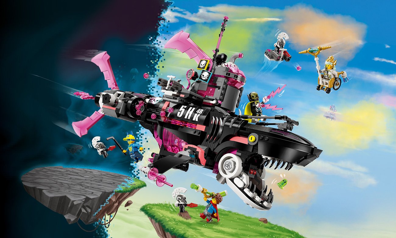 LEGO Dreamzzz 71500 Koszmarny rekinokręt podwodny