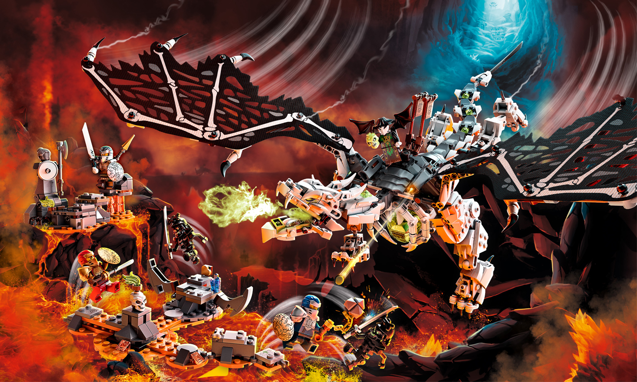 LEGO NINJAGO Smok Szkieletowego Czarownika