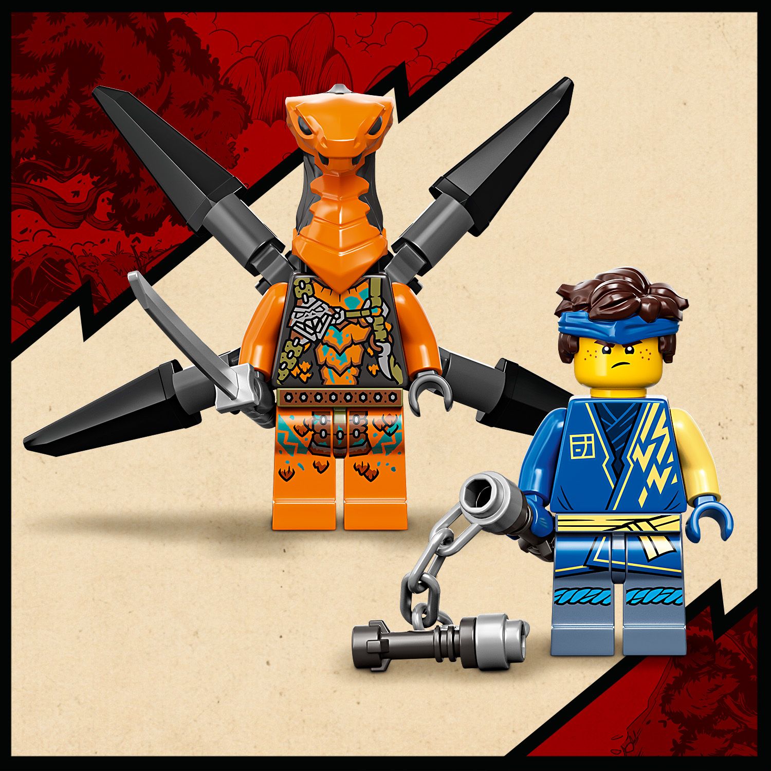 W zestawie 2 minifigurki