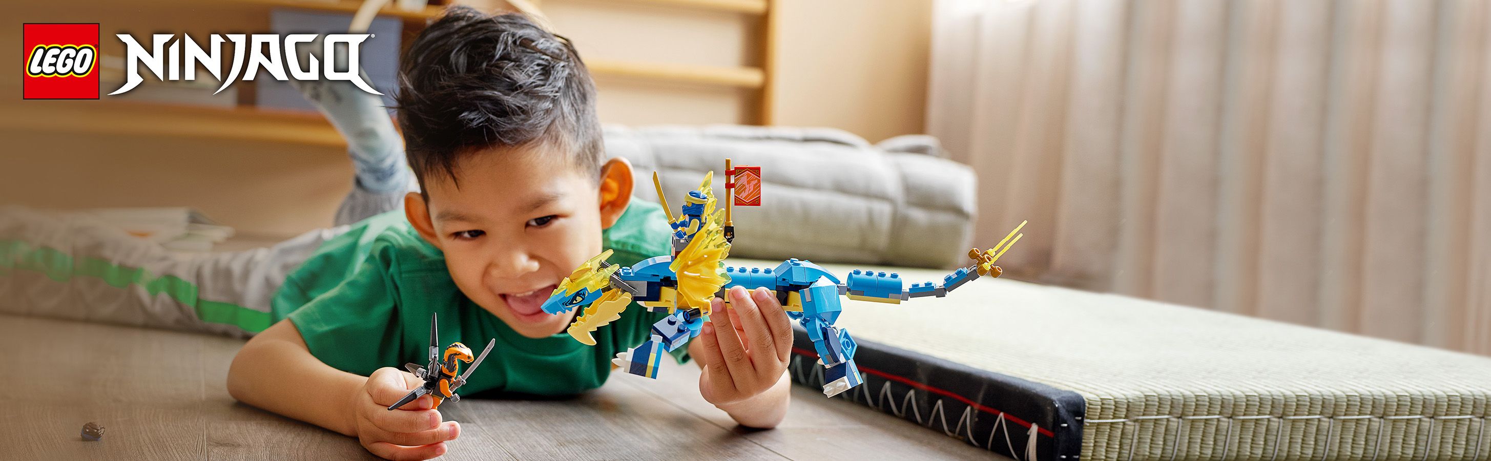 Odlotowy zestaw NINJAGO® ze smokiem