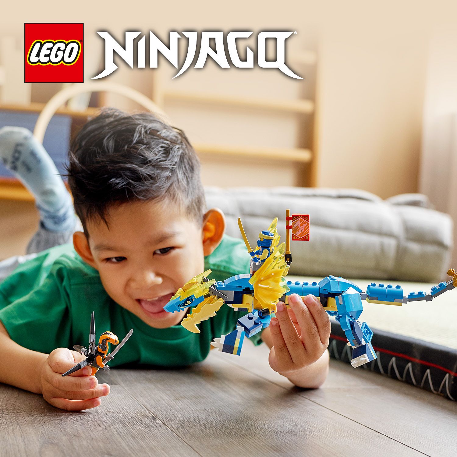 Odlotowy zestaw NINJAGO® ze smokiem