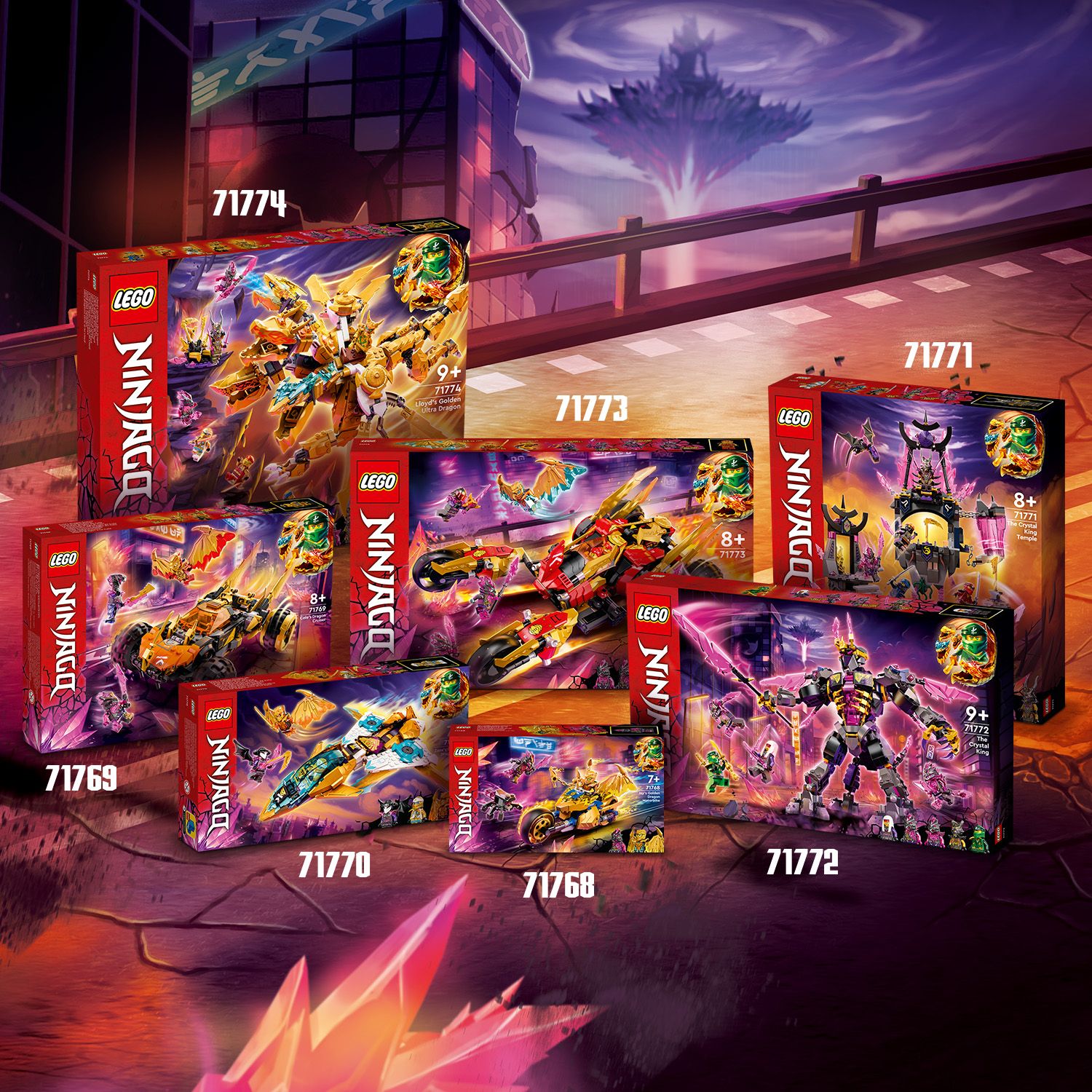 Zbierz inne zestawy NINJAGO®: Crystallized