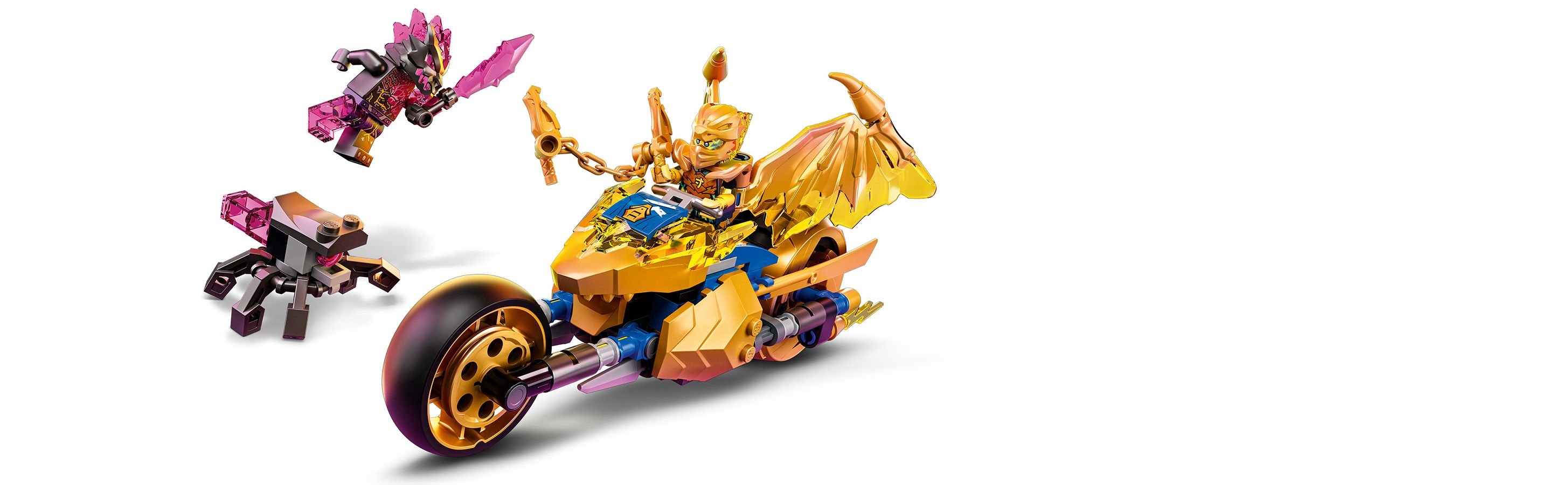 LEGO NINJAGO® 71768 Złoty smoczy motocykl Jaya - Klocki LEGO