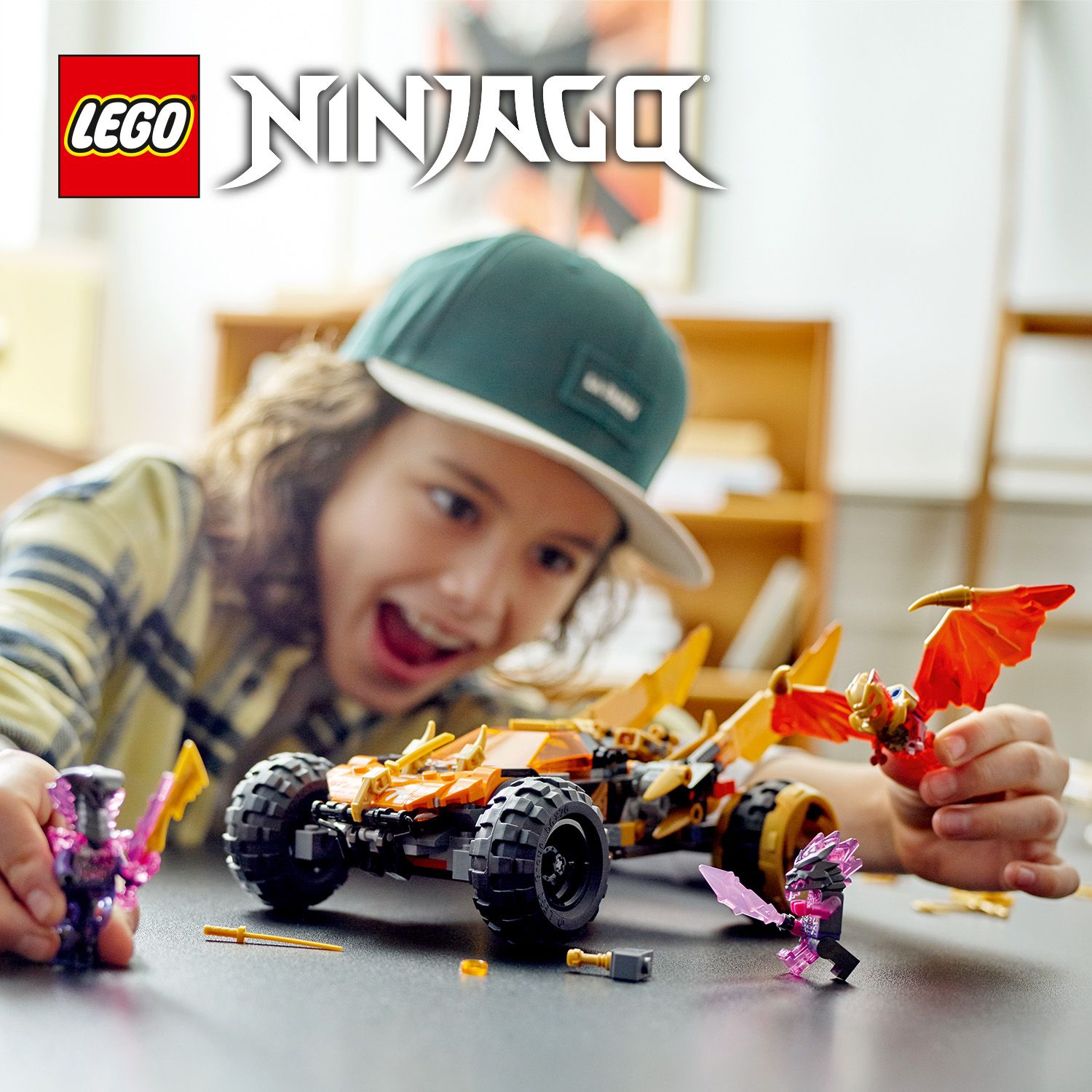 LEGO Ninjago® 71769 Smoczy krążownik Cole'a - Klocki LEGO