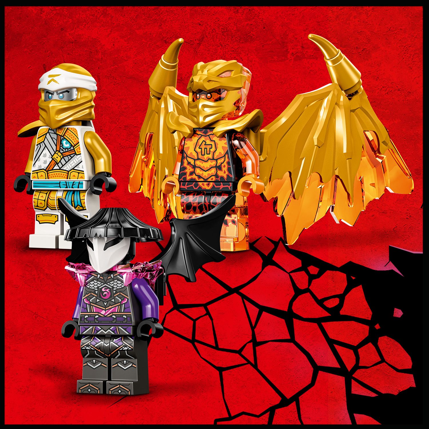 Trzy minifigurki
