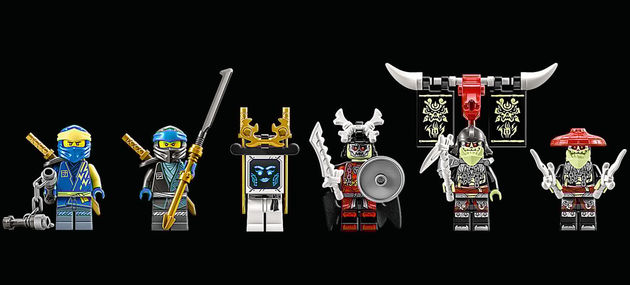 Minifigurki w zestawie LEGO® NINJAGO® 71785