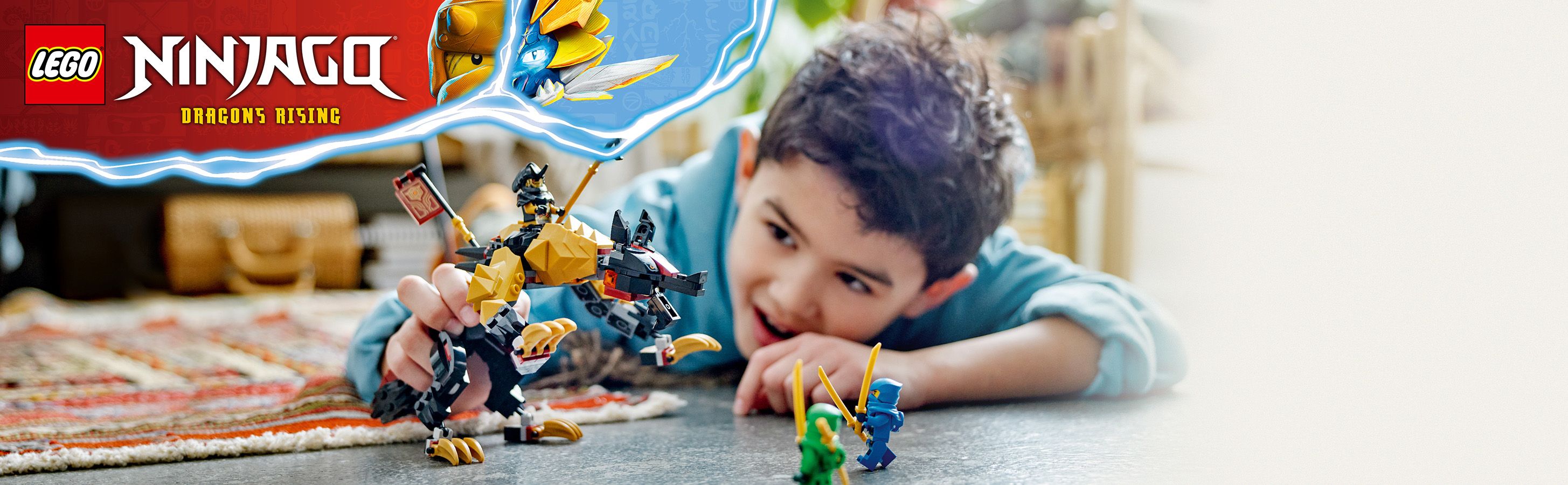 Wspaniały zestaw LEGO® NINJAGO® z potworem