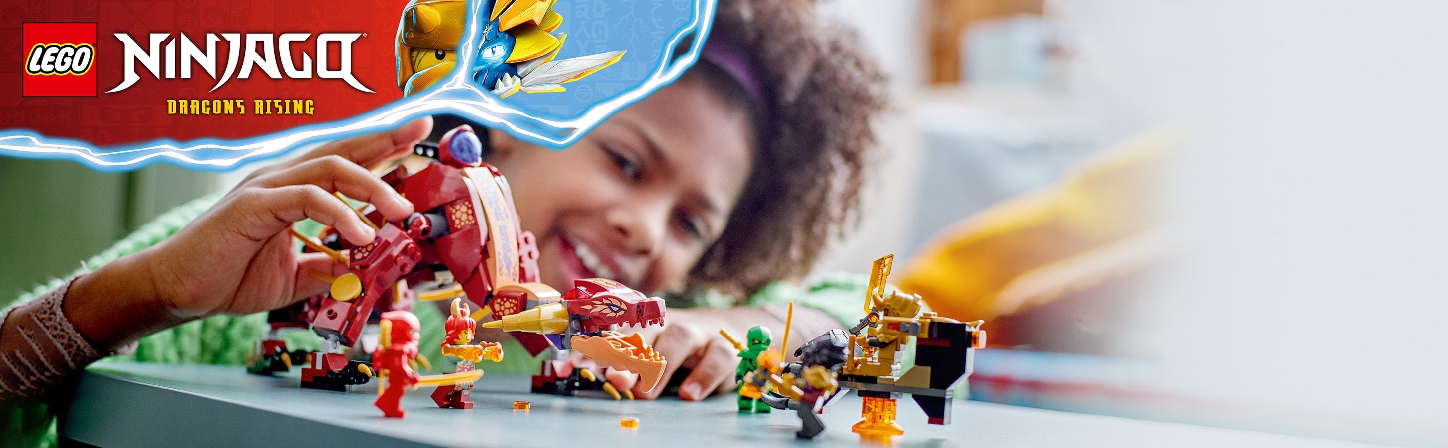 Wspaniały zestaw NINJAGO® ze smokiem
