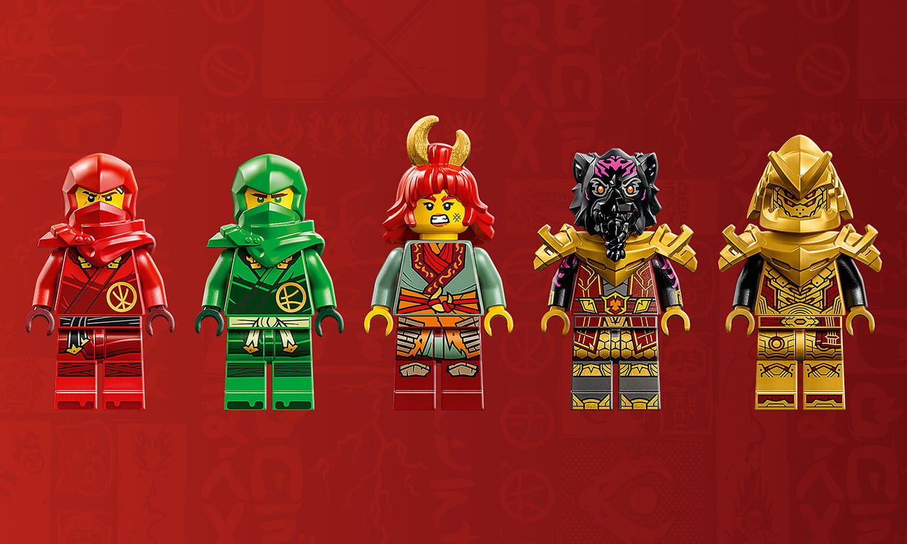 Minifigurki w zestawie LEGO® NINJAGO® 71793