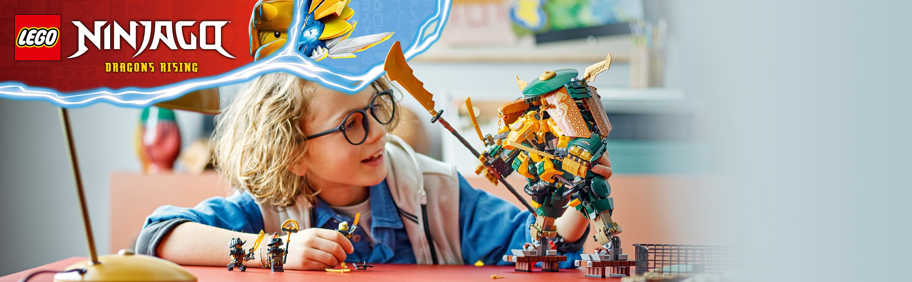 Zupełnie nowy zestaw NINJAGO® z mechem