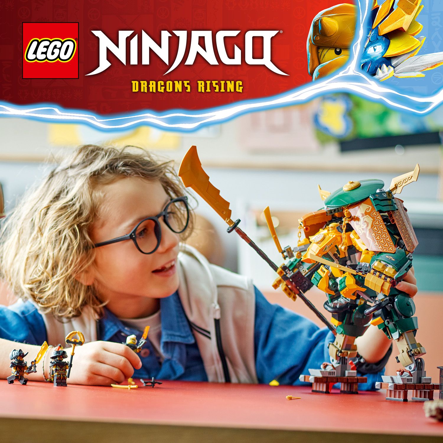 Zupełnie nowy zestaw NINJAGO® z mechem