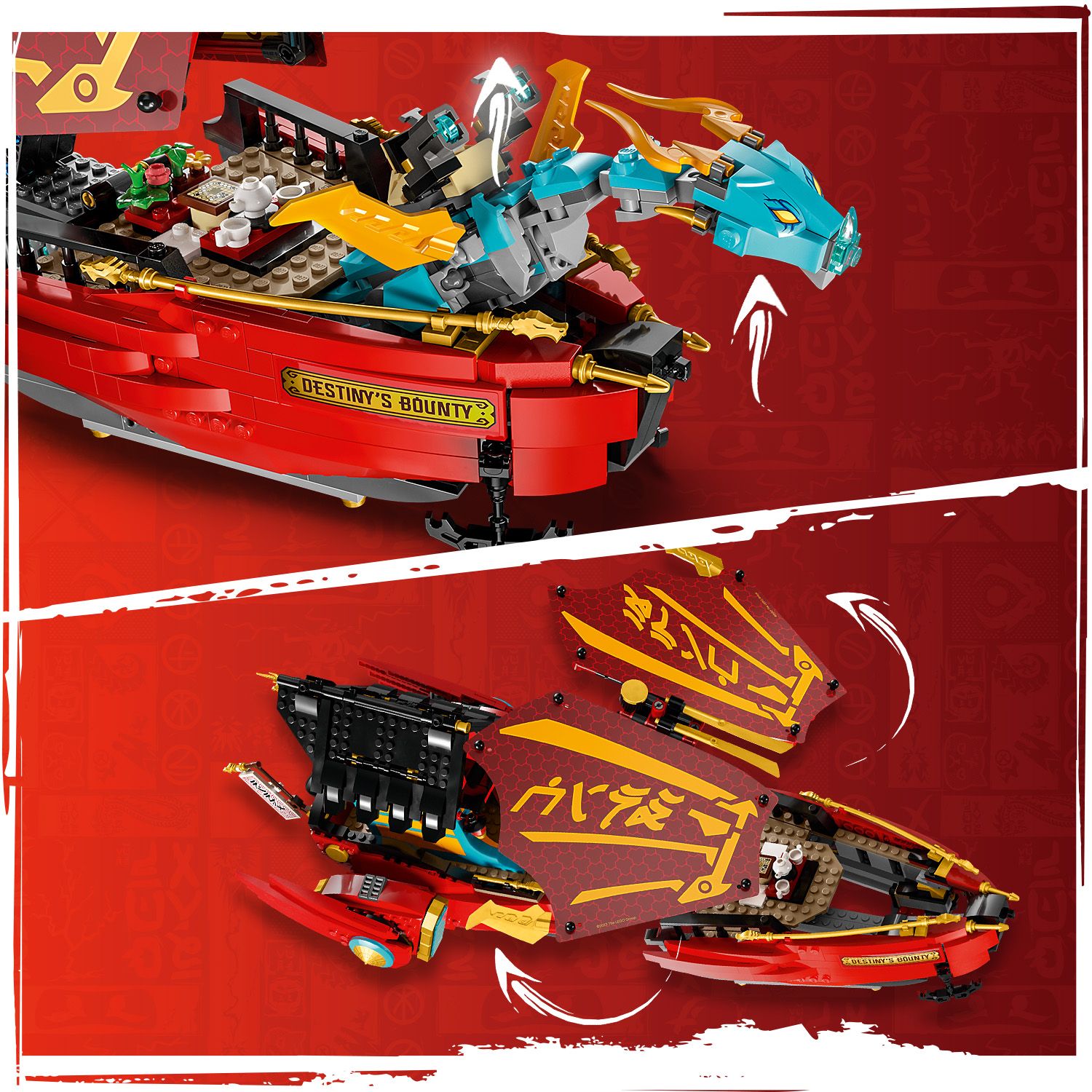 LEGO Ninjago 71797 Perła Przeznaczenia - wyścig z czasem - Klocki LEGO ...