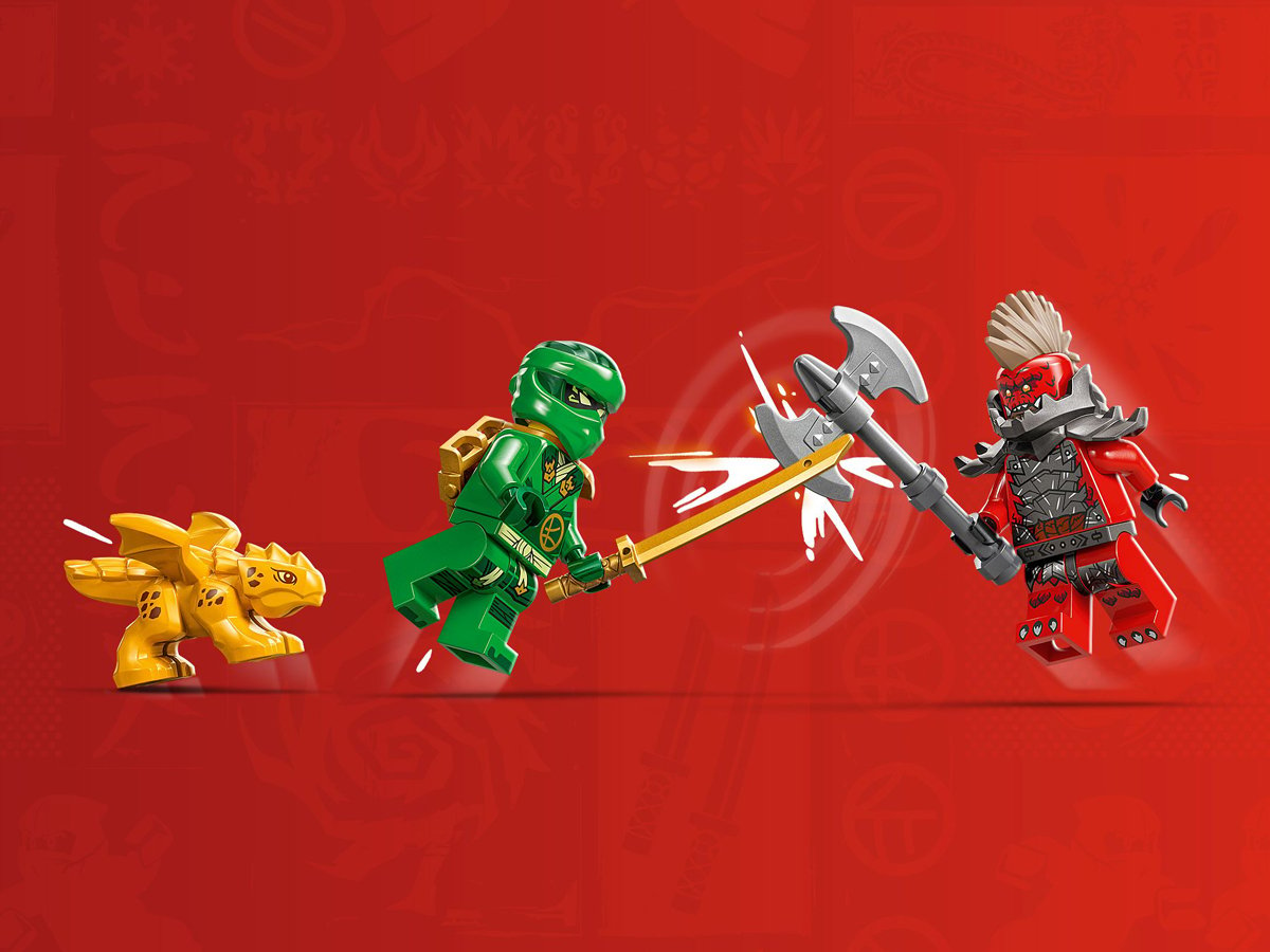 LEGO® NINJAGO® Lloyds grüner Walddrache 71829