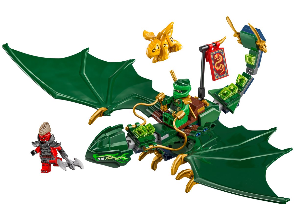 LEGO® NINJAGO® Lloyds grüner Walddrache 71829