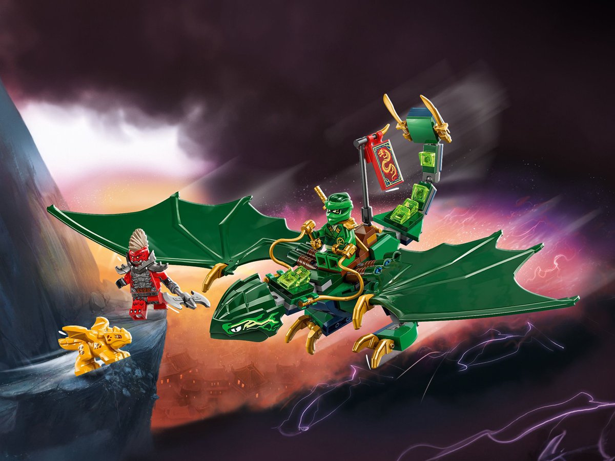 LEGO® NINJAGO® Lloyds grüner Walddrache 71829