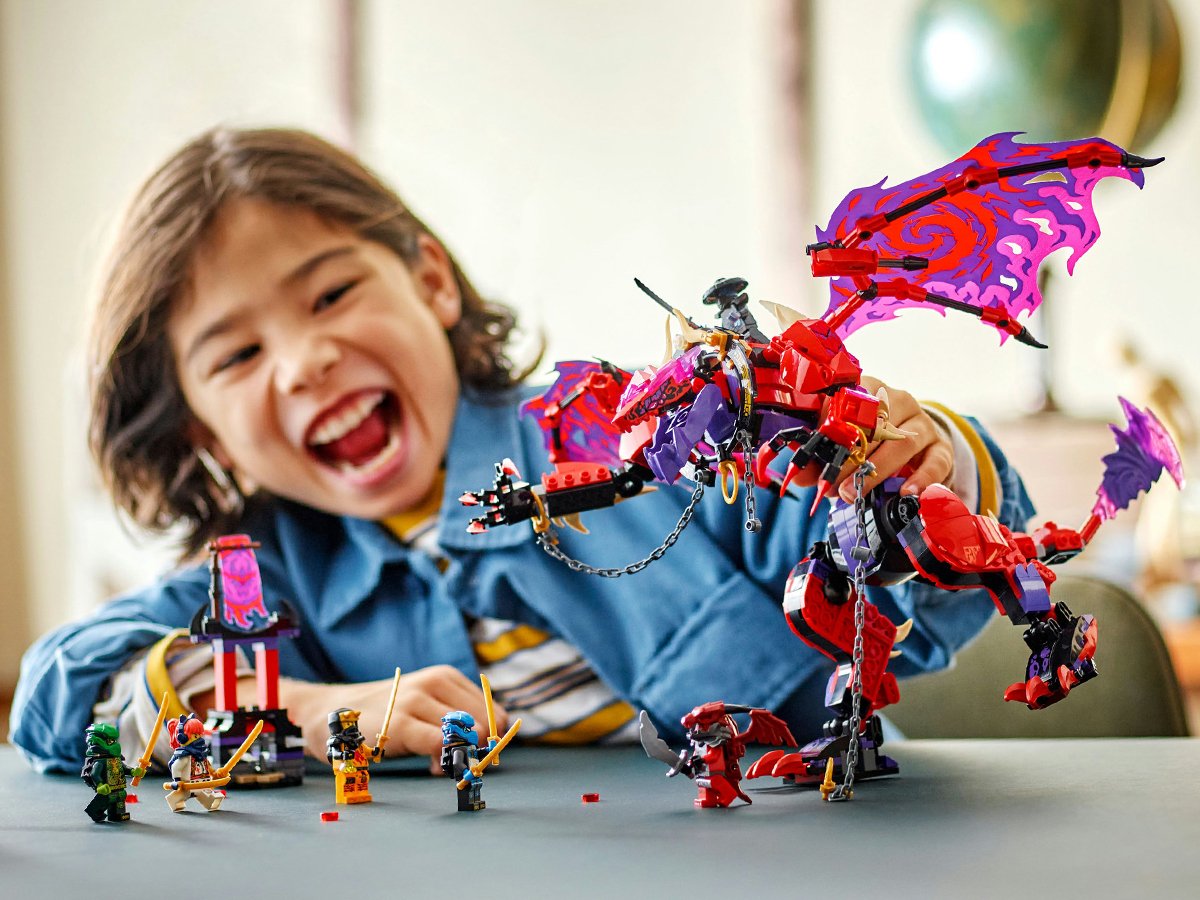 LEGO NINJAGO 71832 Smok chaosu Kiełogrzmot