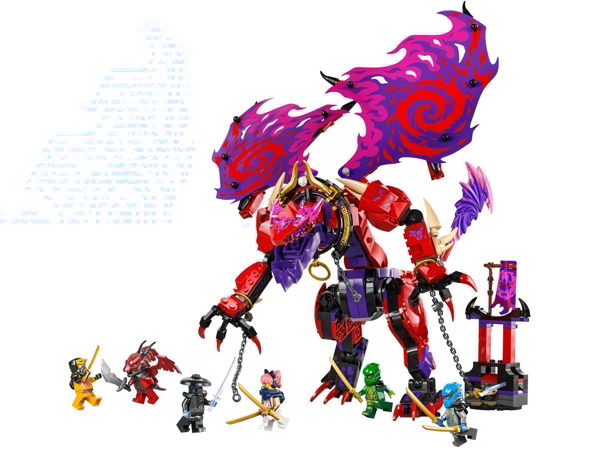 LEGO NINJAGO 71832 Smok chaosu Kiełogrzmot