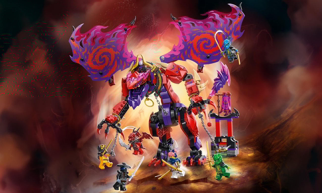 LEGO NINJAGO 71832 Smok chaosu Kiełogrzmot