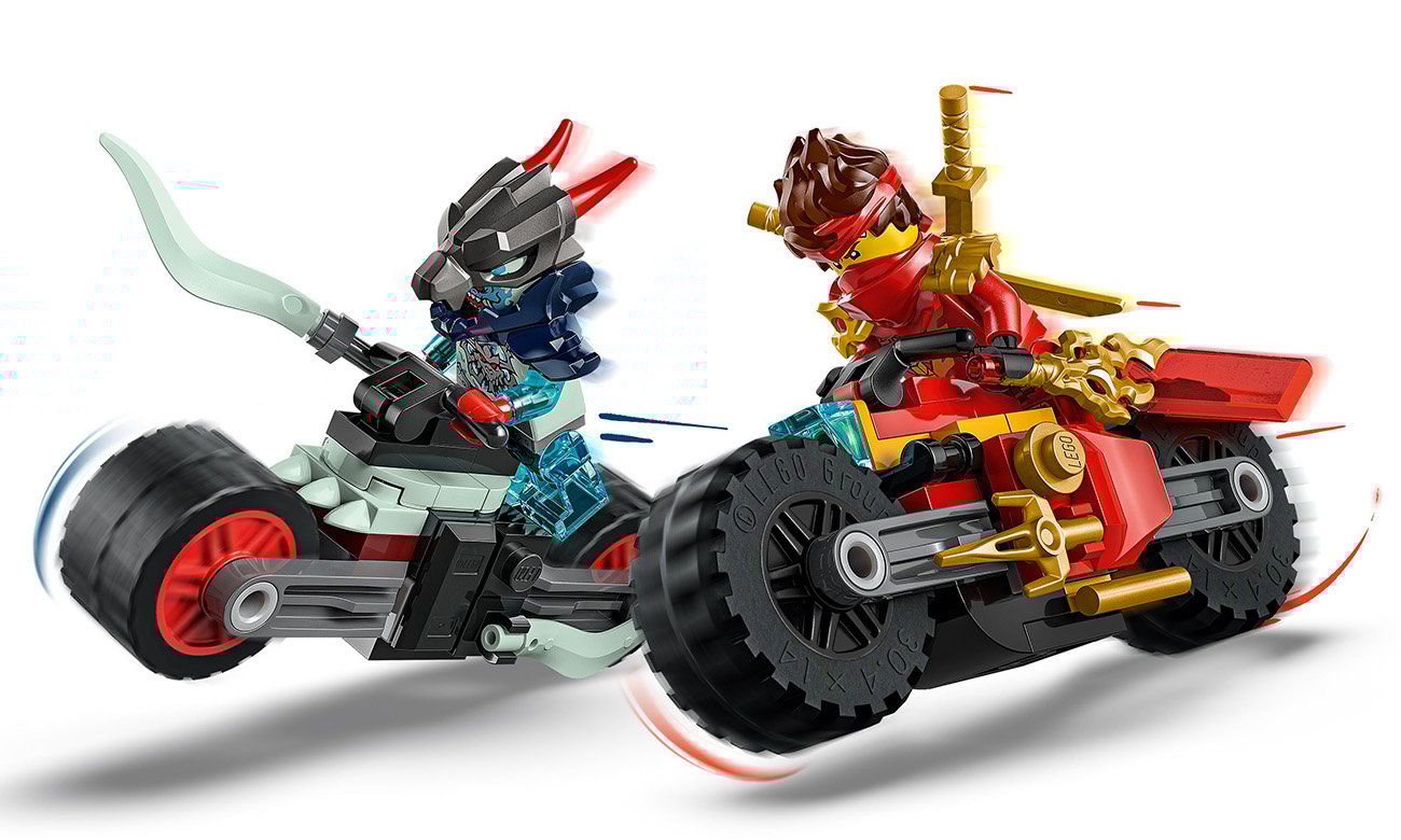 LEGO NINJAGO Wyścig motocyklowy Kaia 71838
