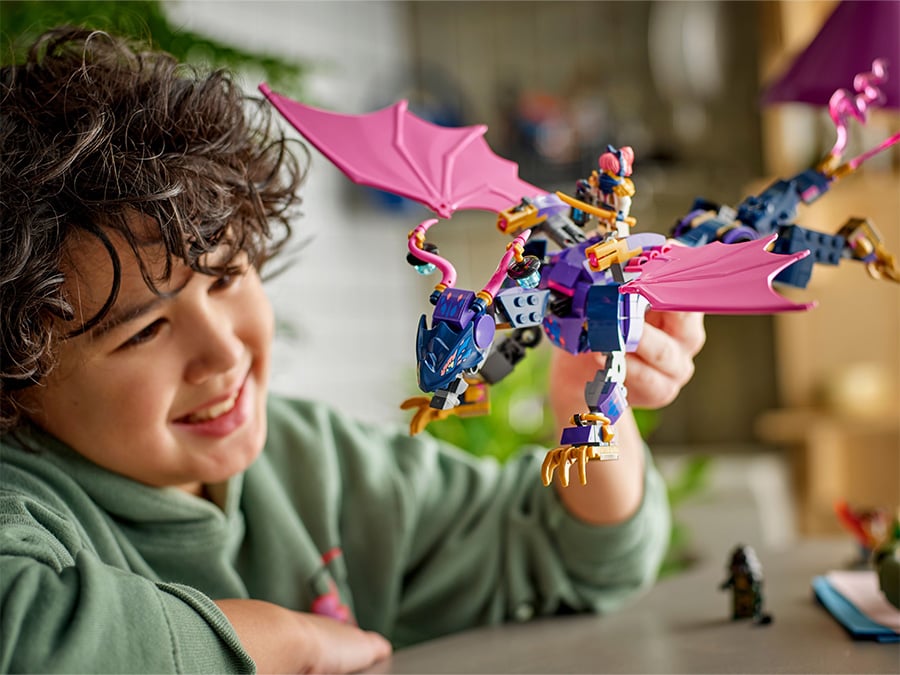 LEGO NINJAGO Smoczy mistrz Rontu 71842 zabawa