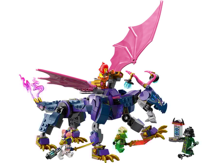 LEGO NINJAGO Smoczy mistrz Rontu 71842 zawartość zestawu