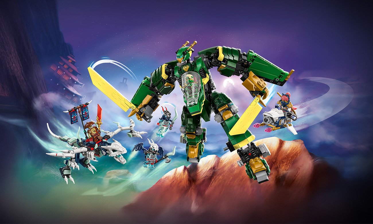LEGO NINJAGO Odrzutowy mech Lloyda 71845