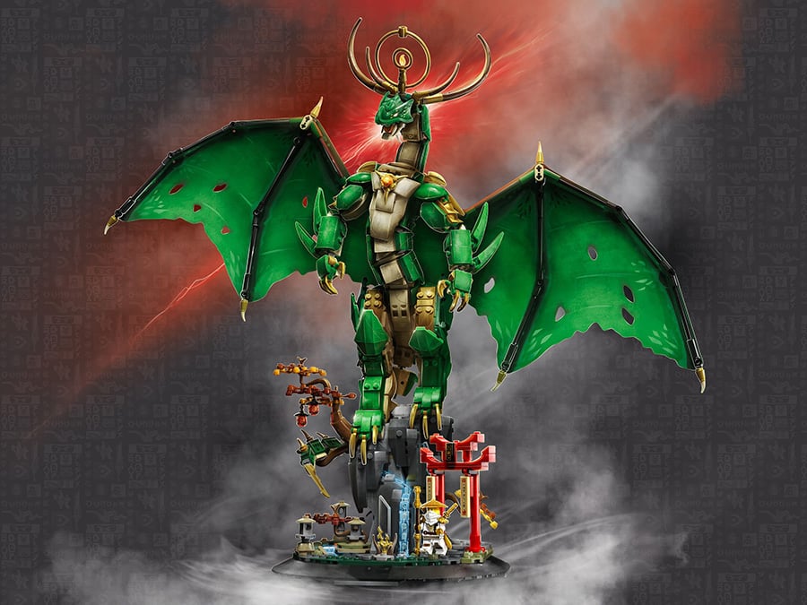 LEGO NINJAGO Smok-strażnik dla nastolatków 71847