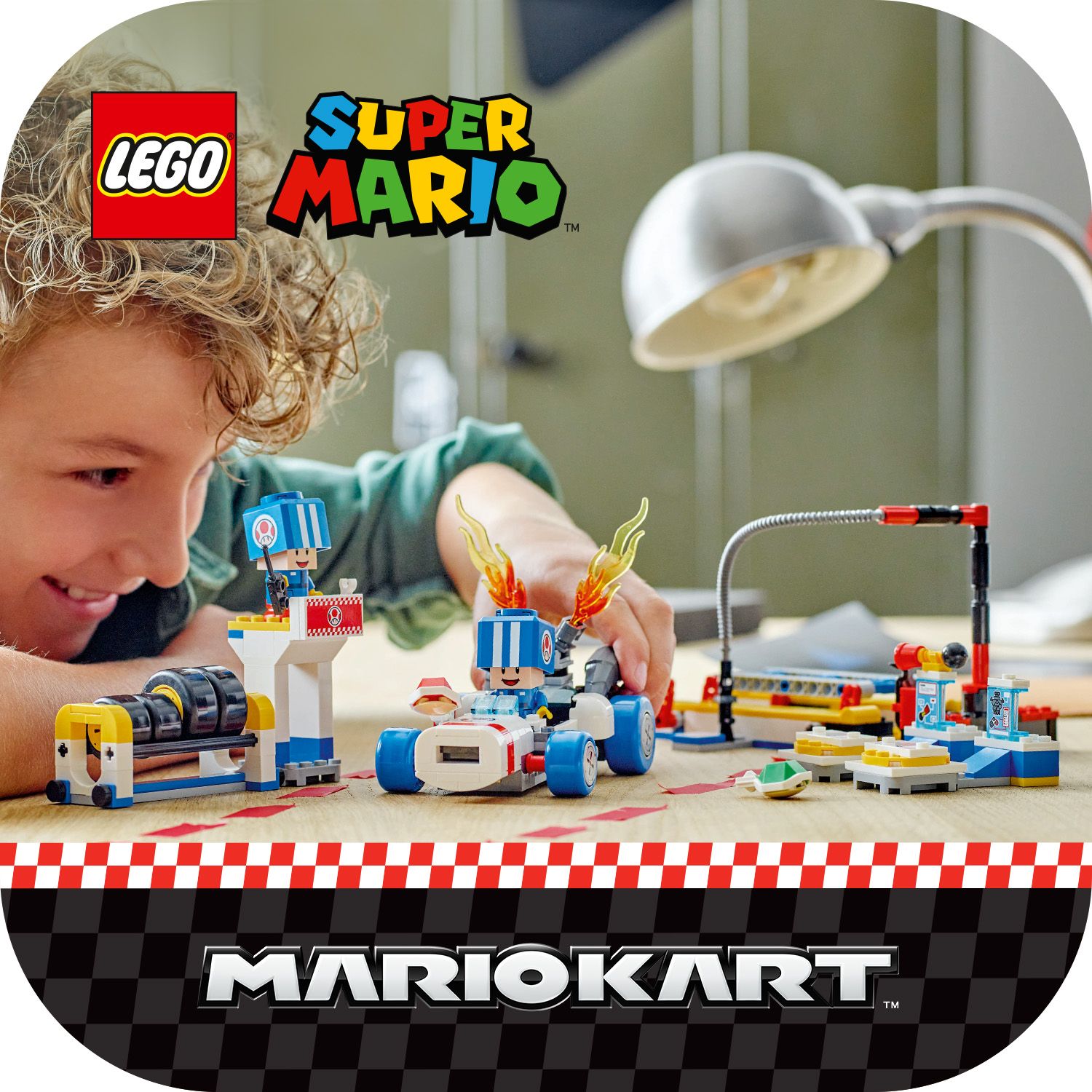 Niestandardowy zestaw dla fanów Mario Kart™