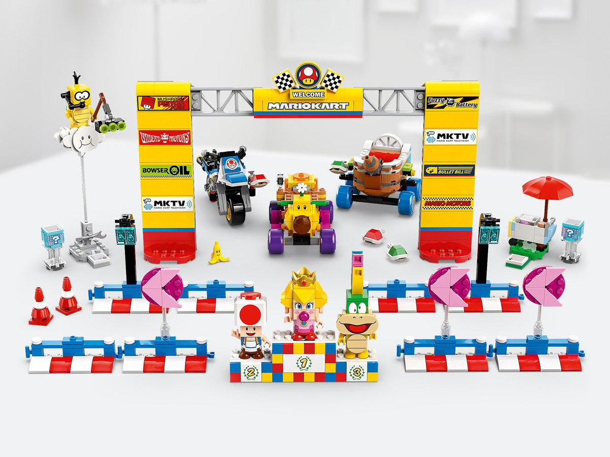 LEGO Super Mario 72036 Baby Peach und Grand Prix-Set