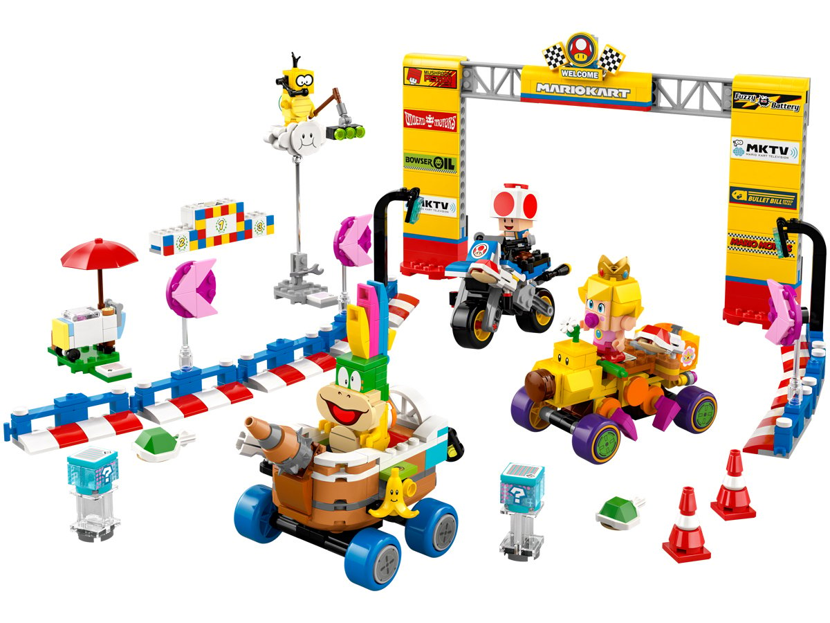 LEGO Super Mario 72036 Baby Peach und Grand Prix-Set