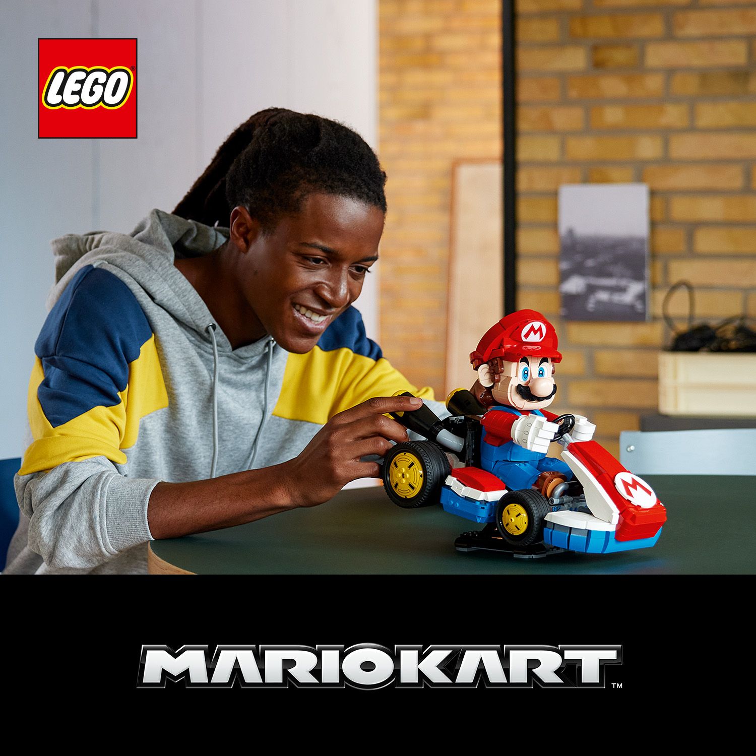 Ruchoma ozdoba w duchu LEGO® Super Mario™