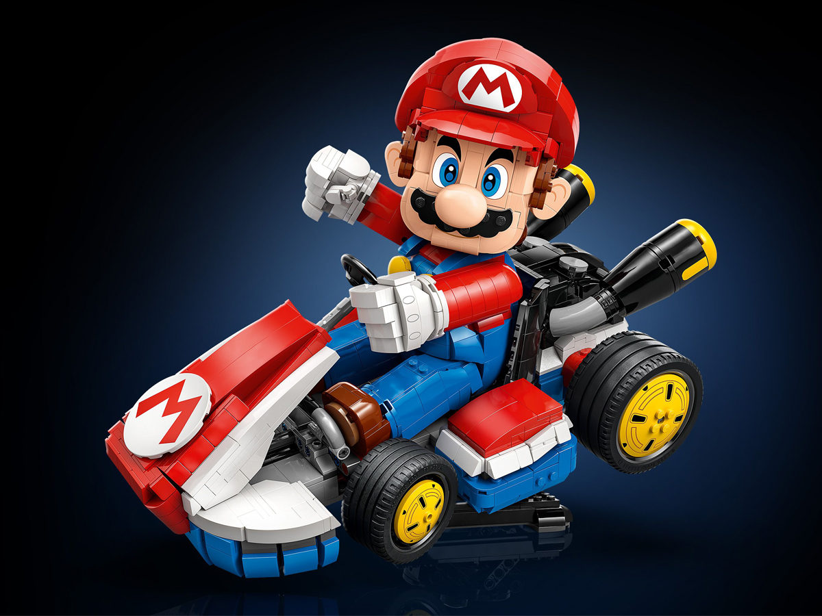 LEGO Super Mario 72037 Mario Kart: Mario i Standard Kart