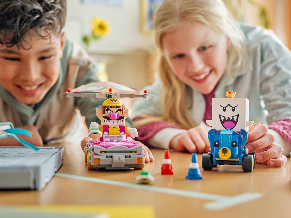 LEGO Super Mario: Mario Kart — Wario i King Boo 72038