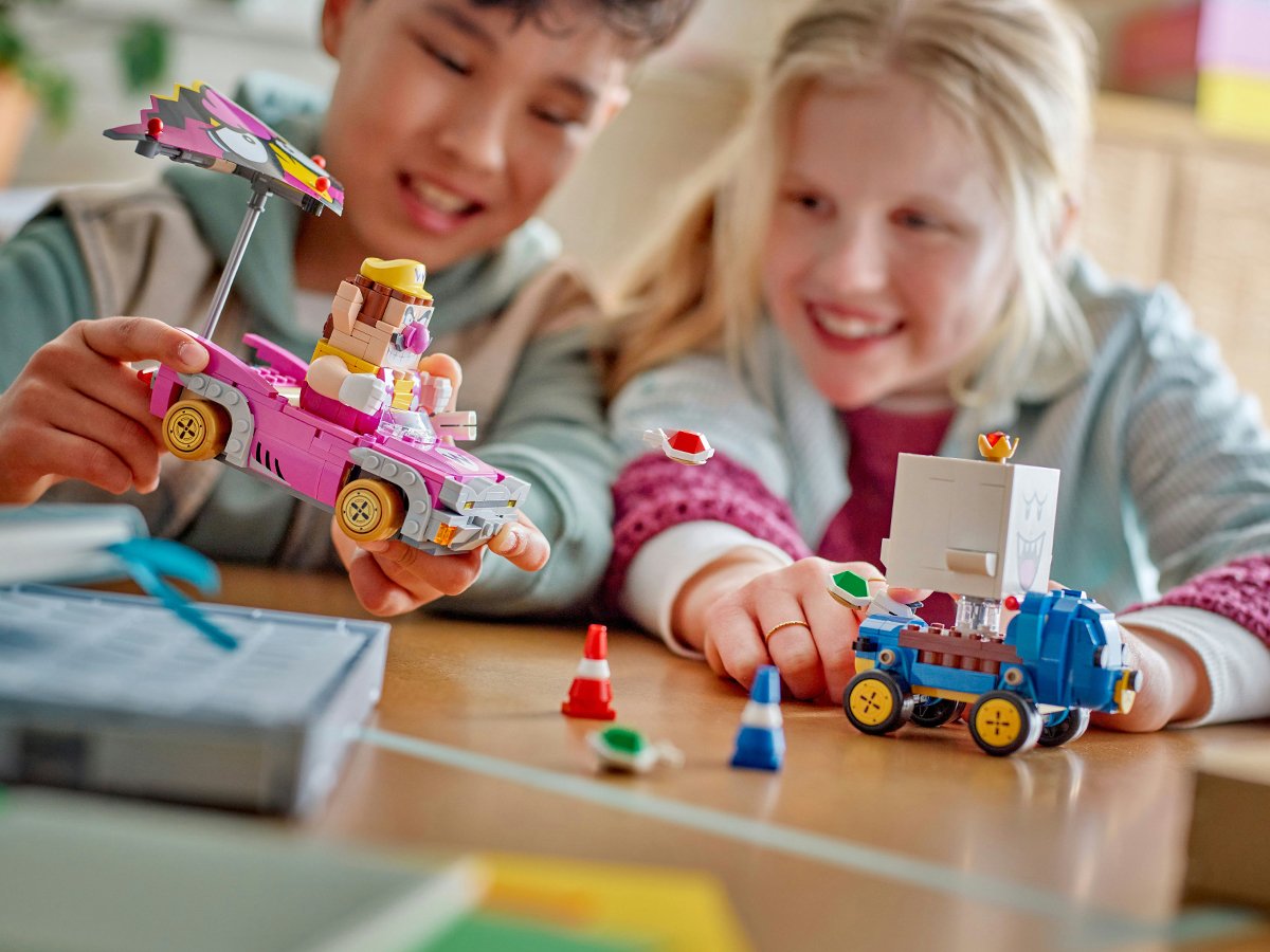 LEGO Super Mario: Mario Kart — Wario i King Boo 72038