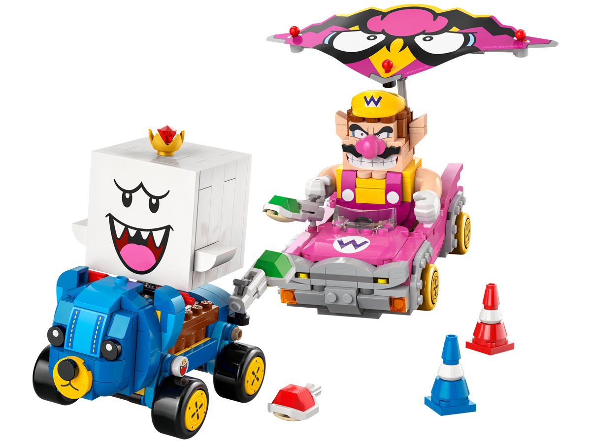 LEGO Super Mario: Mario Kart — Wario i King Boo 72038