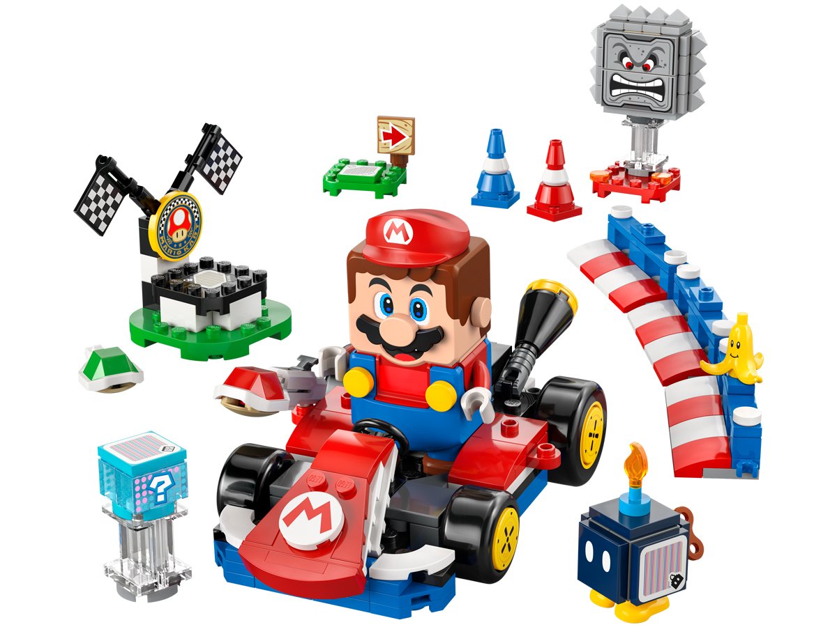 LEGO Super Mario 72043 Interaktywna figurka Mario i Standard Kart