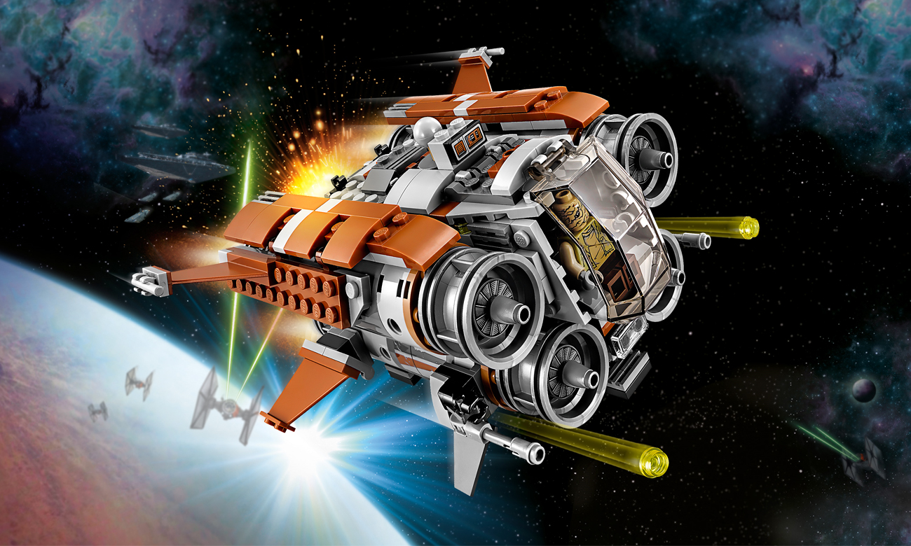 LEGO Star Wars Quadjumper z Jakku