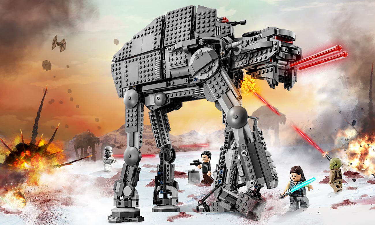 LEGO Star Wars Ciężka maszyna krocząca Najwyższego Porządku