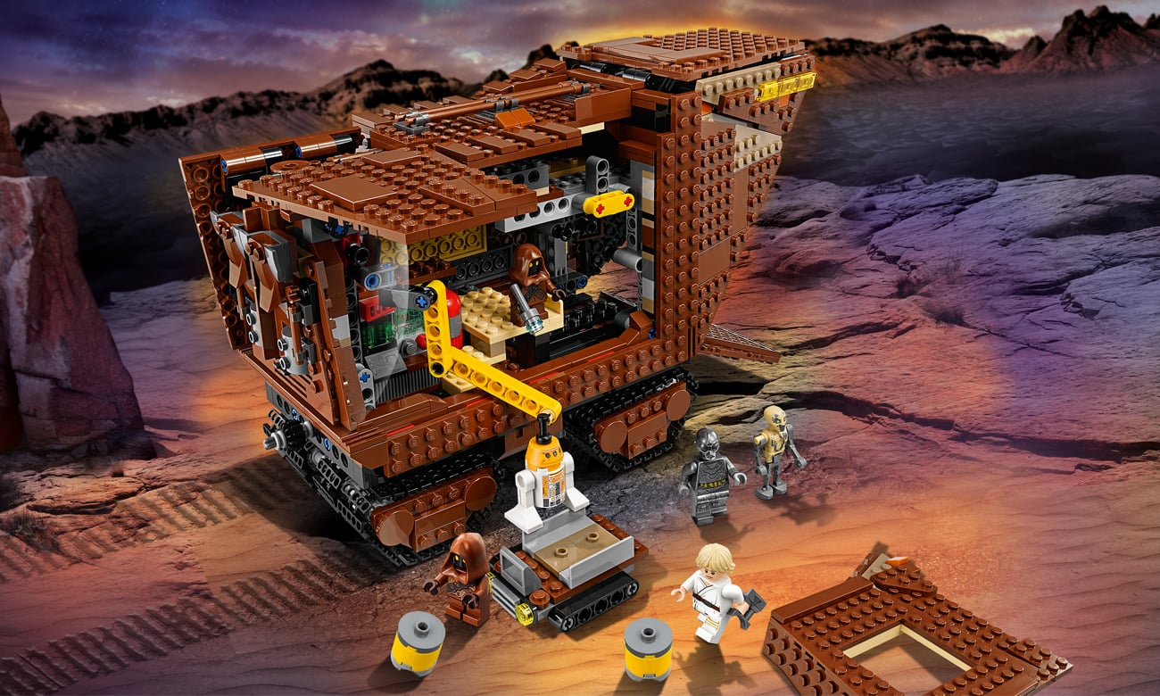 lego star wars pojazd jawów