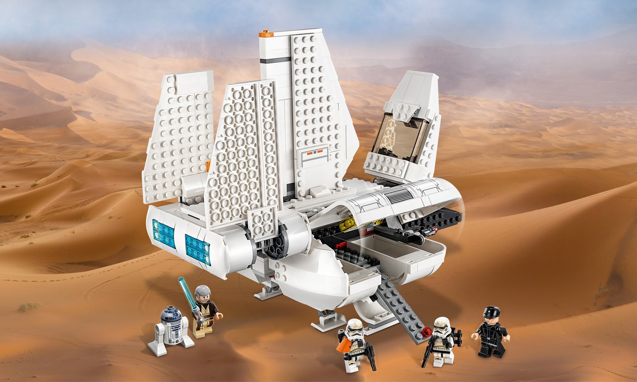 lego zestaw star wars pojazd
