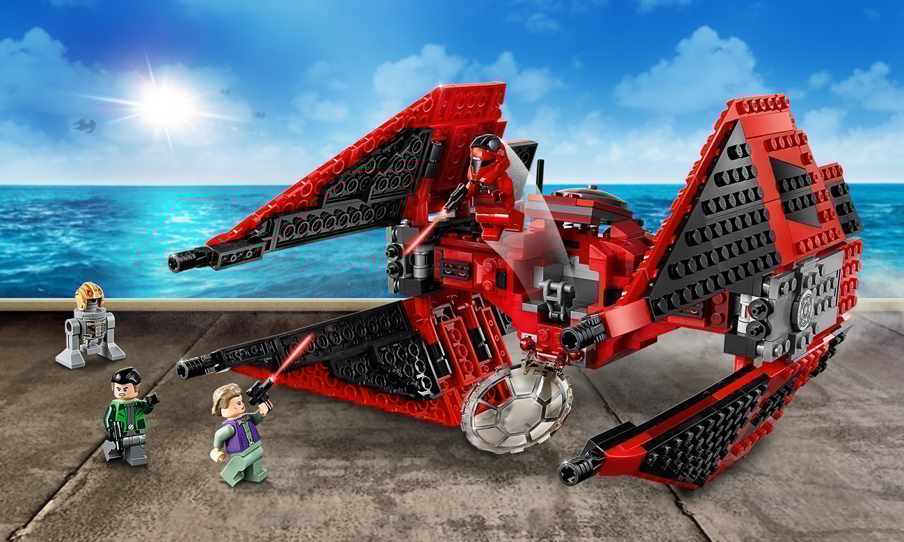 lego star wars myśliwiec TIE