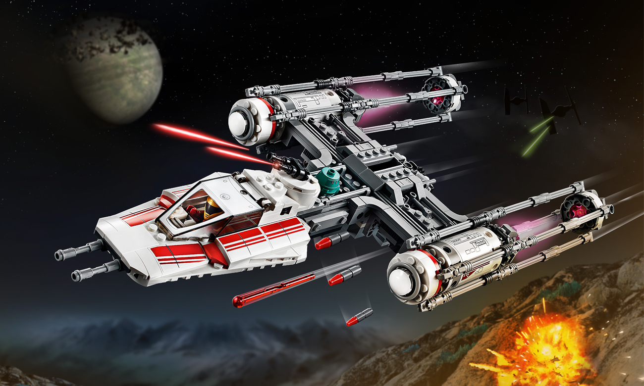 LEGO Star Wars Myśliwiec Y-Wing Ruchu Oporu