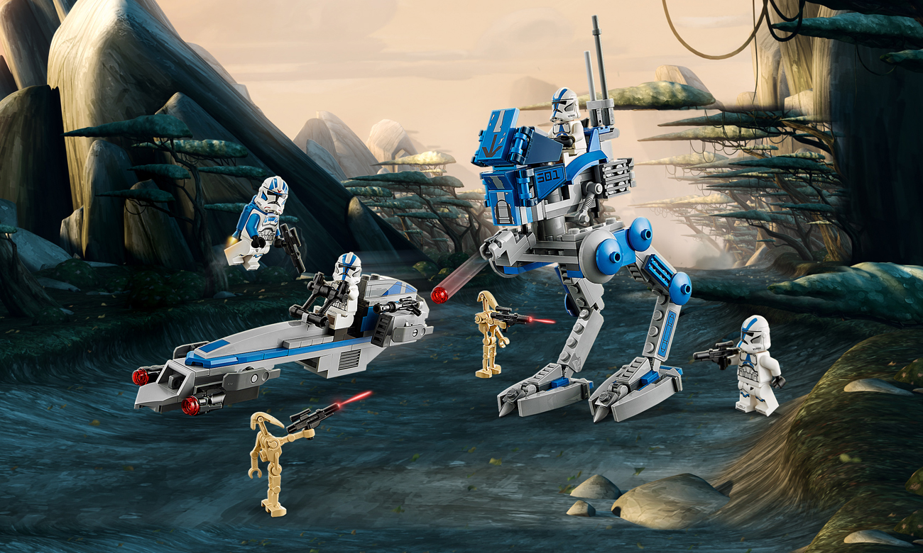 LEGO Star Wars Żołnierze-klony z 501. legionu