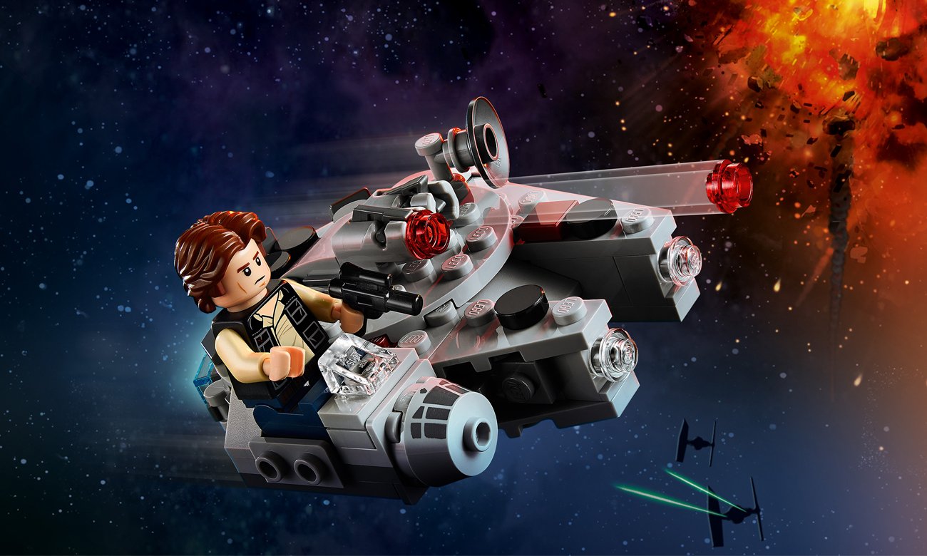 LEGO Star Wars Mikromyśliwiec Sokół Millennium