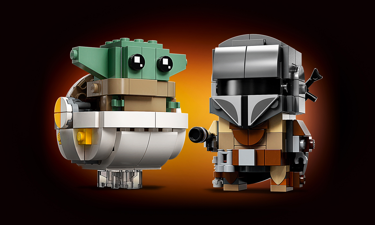 LEGO BrickHeadz Mandalorianin i Dziecko