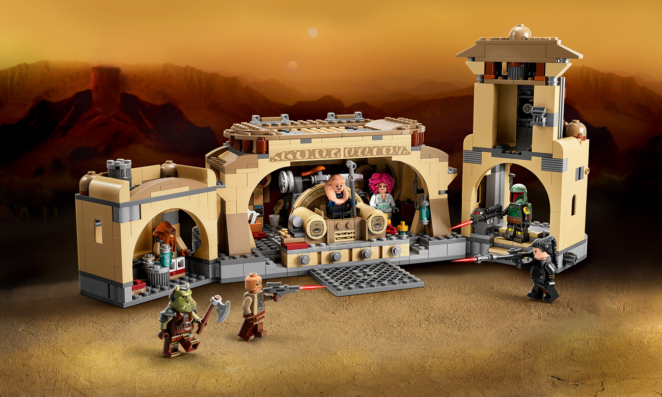 LEGO Star War Sala tronowa Boby Fetta