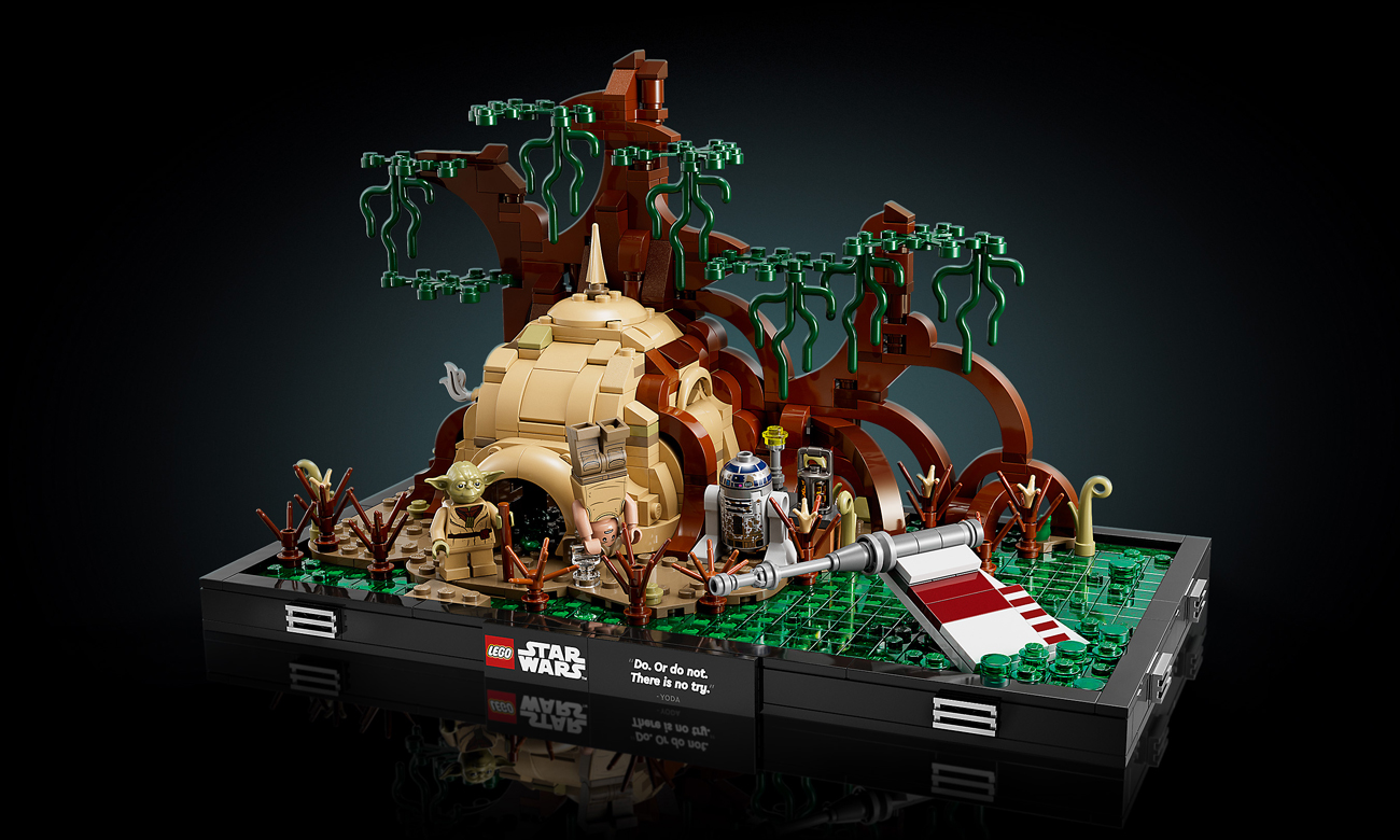 LEGO Star Wars Diorama: Szkolenie Jedi na Dagobah