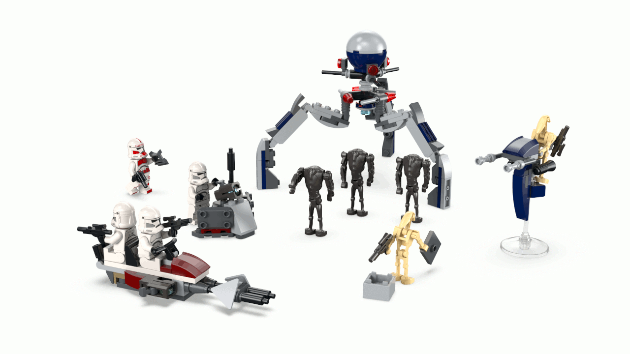 LEGO Star Wars™ 75372 Zestaw bitewny z żołnierzem armii klonów