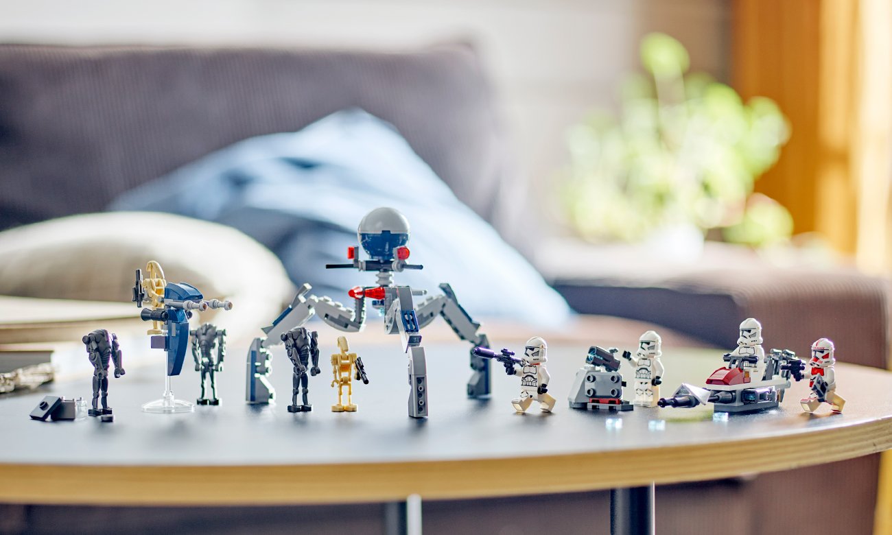 LEGO Star Wars Zestaw bitewny z żołnierzem armii klonów i droidem